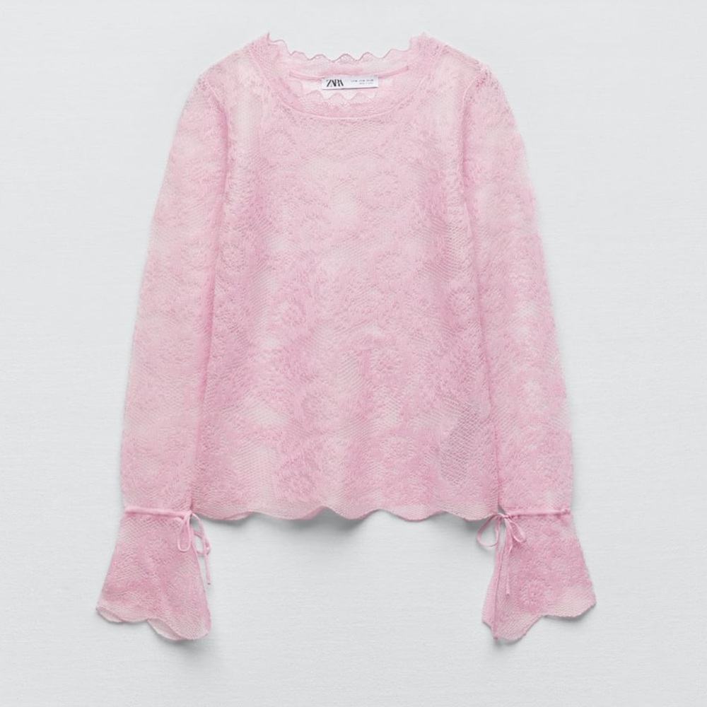 Zara lace top